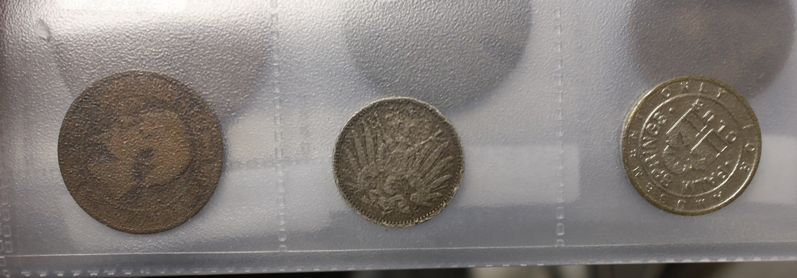 A group of assorted World coins and commemorative medals, 18th-20th century